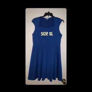 Charlotte Russe XL Blue Dress